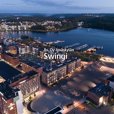 Appartement Rahulihomes, Sauna, 2toilets, Location On Jyvaeskylae, 65 Tv, Balcony, Free Parking, 6min To City, Paviljonki 1min *