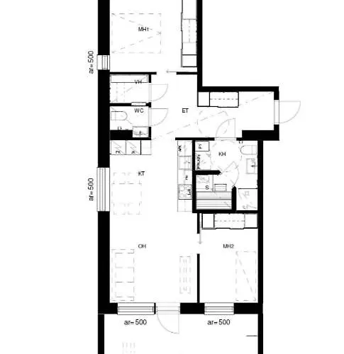 Apartamento Rahulihomes, Sauna, 2toilets, Location On Jyvaeskylae, 65 Tv, Balcony, Free Parking, 6min To City, Paviljonki 1min