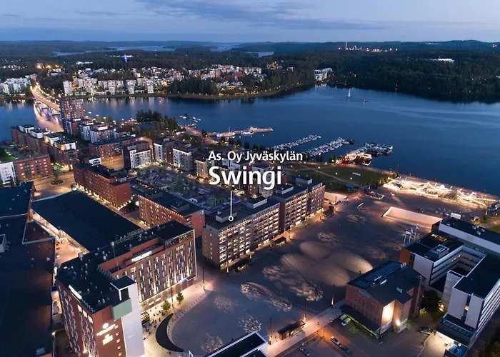 Apartamento Rahulihomes, Sauna, 2toilets, Location On Jyvaeskylae, 65 Tv, Balcony, Free Parking, 6min To City, Paviljonki 1min *