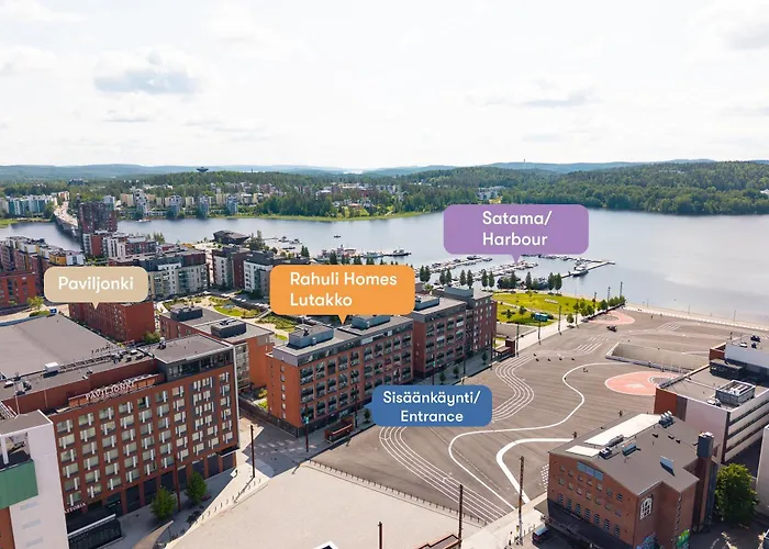 Apartamento Rahulihomes, Sauna, 2toilets, Location On Jyvaeskylae, 65 Tv, Balcony, Free Parking, 6min To City, Paviljonki 1min Jyväskylä