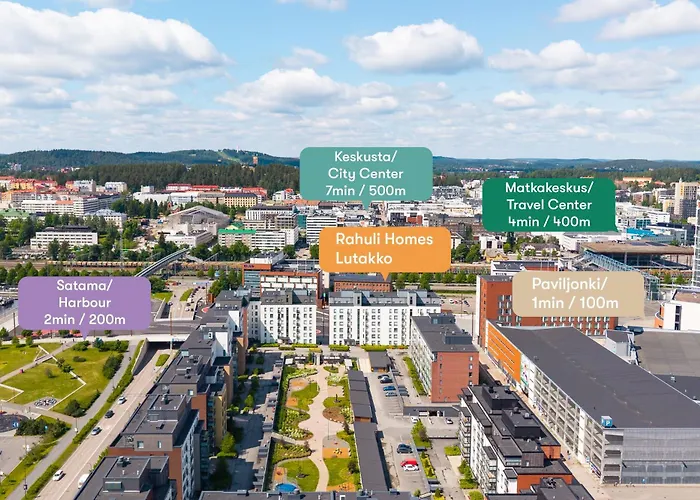 Rahulihomes, Sauna, 2toilets, Location On Jyvaeskylae, 65 Tv, Balcony, Free Parking, 6min To City, Paviljonki 1min *