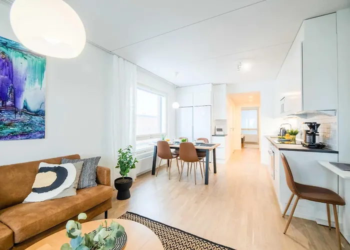 Rahulihomes, Sauna, 2toilets, Location On Jyvaeskylae, 65 Tv, Balcony, Free Parking, 6min To City, Paviljonki 1min Apartamento Jyväskylä