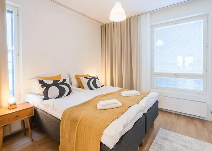 Rahulihomes, Sauna, 2toilets, Location On Jyvaeskylae, 65 Tv, Balcony, Free Parking, 6min To City, Paviljonki 1min Apartamento Jyväskylä